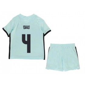 Portogallo Ruben Dias 4 Bambino Maglia Trasferta Euro 2020 Manica Corta (+ Pantaloncini)